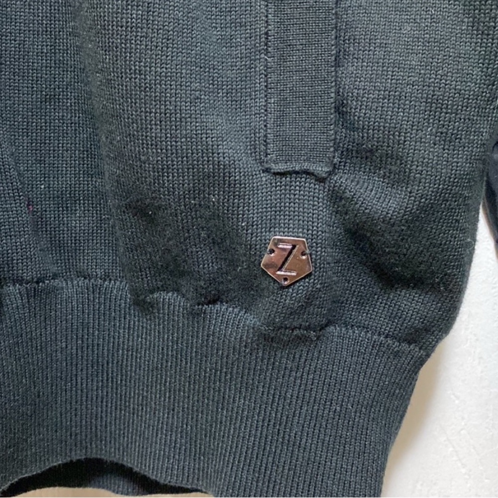 Zegna Lightweight Zip Up Sweater - Men’s Medium - Picture 6 of 10
